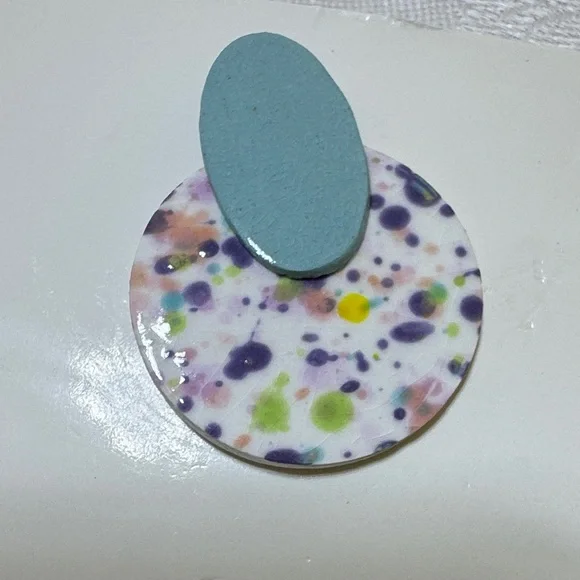 Multicolor Dangle Earrings - Picture 4 of 7